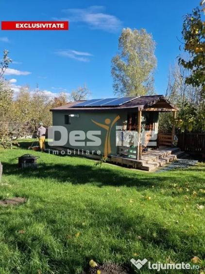 Casă cu 2 camere cu Teren 650 Mp în Ghioșești