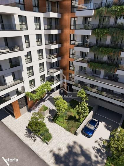 Apartament 3 camere open space 2 bai Sky Garden. - 12