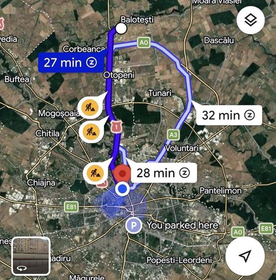 Teren Construcții intravilan de 2500 mp, în Balotești