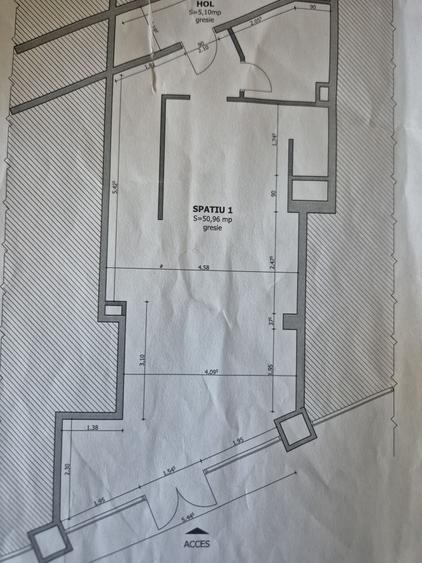 Spațiu comercial, de 59 mp, în Cihei