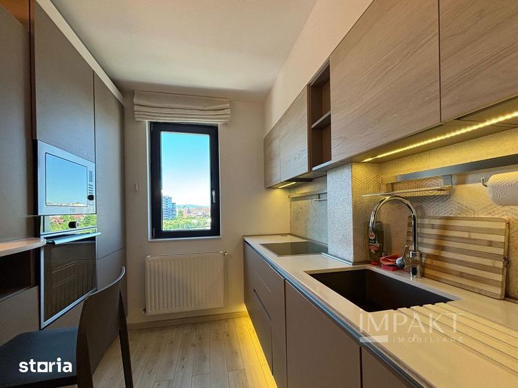 Apartament cu 2 camere, mobilat în Între Lacuri