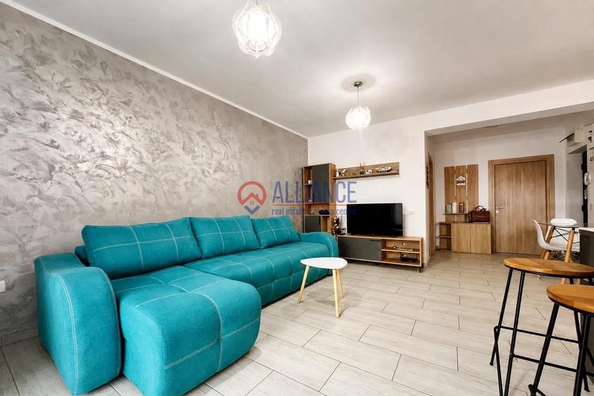 Apartament cu 2 camere semidecomandat în Central