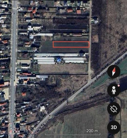 Teren de 2500 mp, în Tătărani