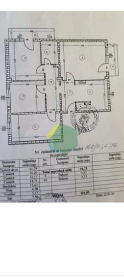 Apartament cu 4 camere în Central