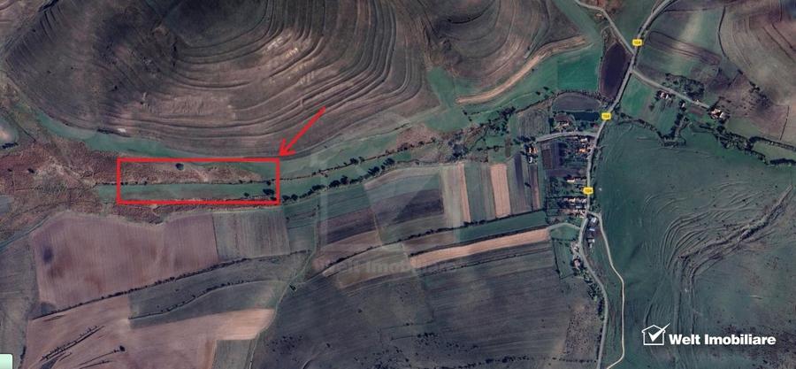Teren agricol extravilan de 21500 mp, în Valea Agrișului