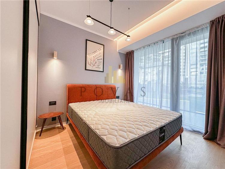Apartament cu 2 camere semidecomandat, mobilat în Floreasca