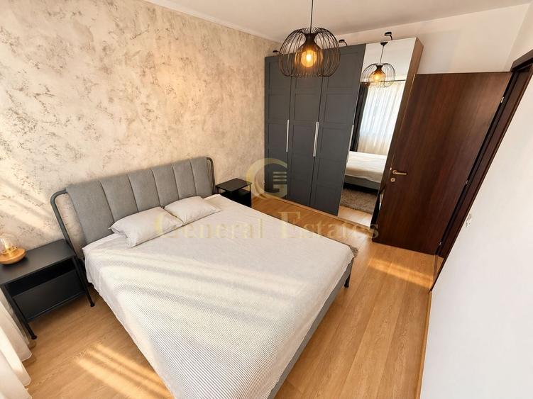 Apartament cu 2 camere semidecomandat, mobilat în Sânpetru