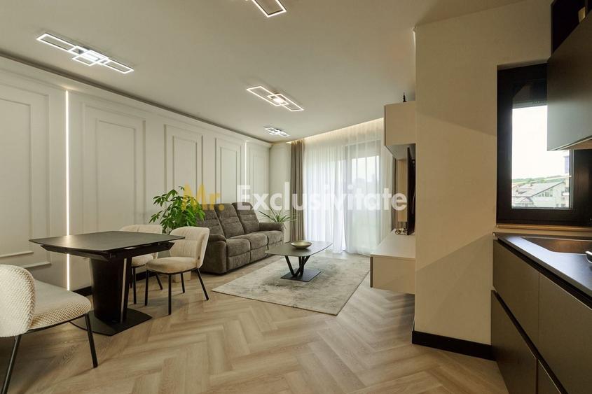 Apartament cu 3 camere decomandat, mobilat în Central