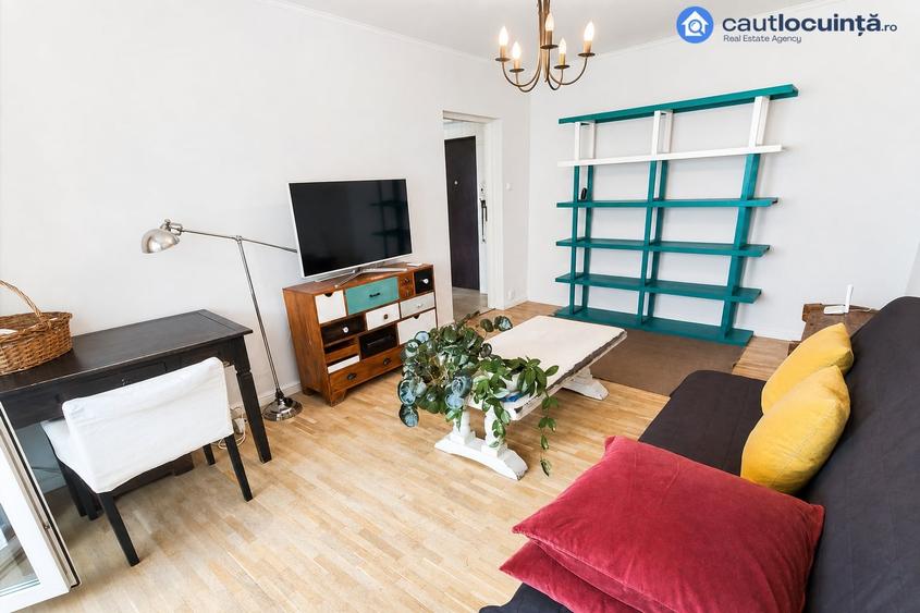 Apartament cu 2 camere decomandat, mobilat în Banu Manta