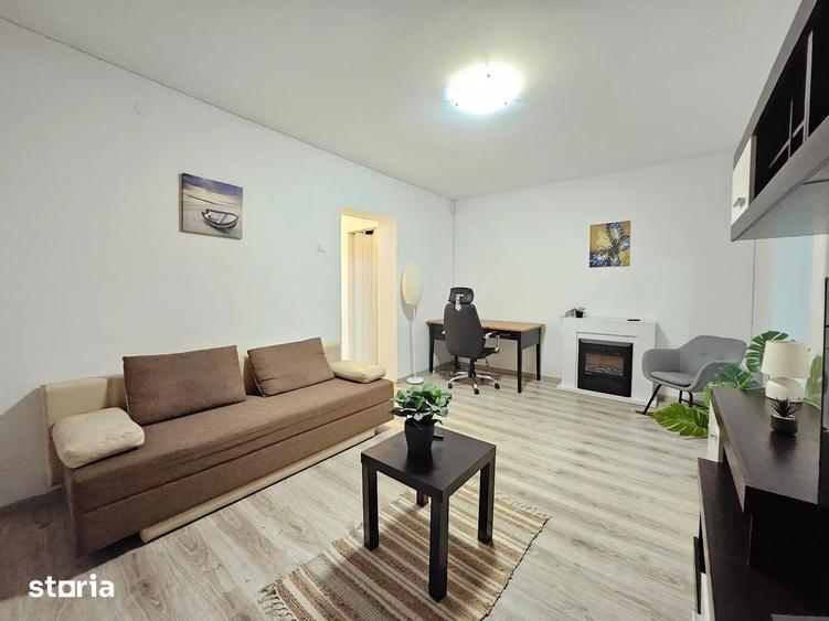 Apartament cu 2 camere semidecomandat în Central