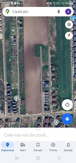 Teren de vanzare in Domne?ti pe strada fortului utilita?ile in apropie terenului . - 1