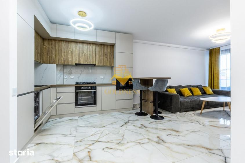 Apartament cu 2 camere, mobilat în Între Lacuri