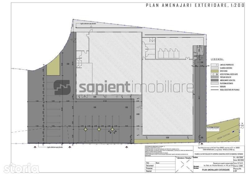 Spațiu comercial, de 1,236 mp, în Central