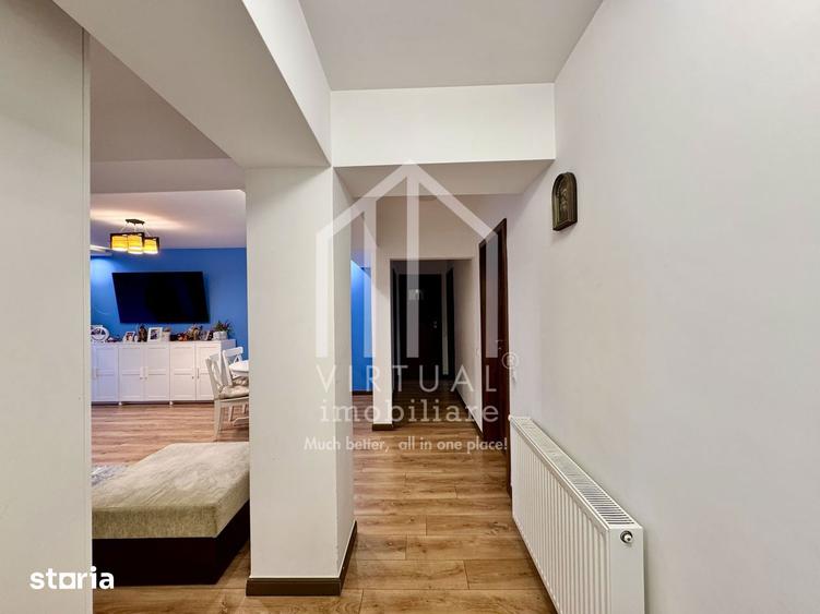 Apartament cu 3 camere, mobilat în Lazaret