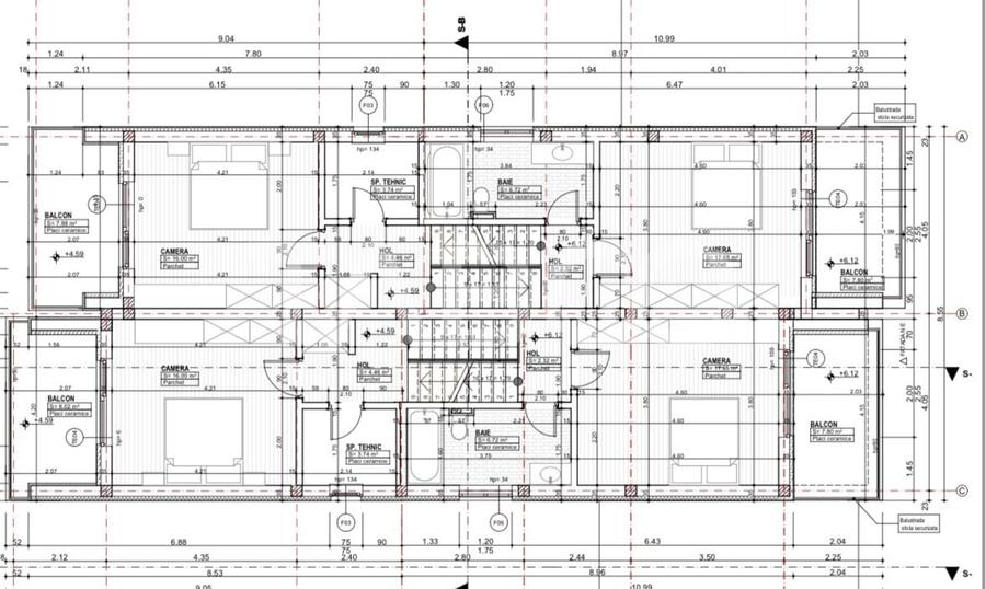 Duplex cu 4 camere cu Canalizare în Borhanci