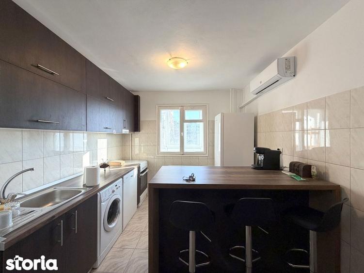 Apartament cu 3 camere decomandat, mobilat în Ștefan cel Mare