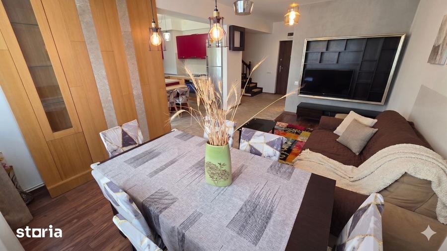 Apartament cu 5 camere semidecomandat, mobilat în Gheorgheni