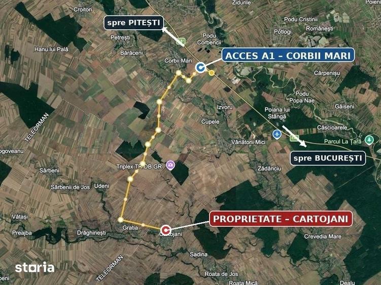 Spațiu comercial, de 47,000 mp, în Roata de Jos