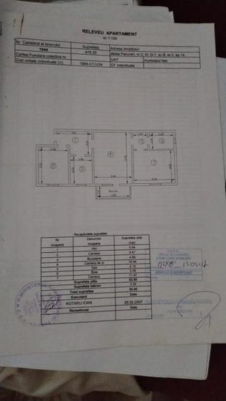 Apartament cu 3 camere semidecomandat, mobilat în Păcurari