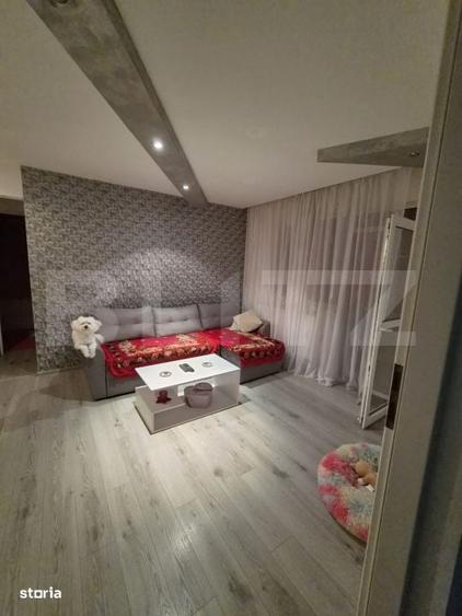 Apartament cu 3 camere semidecomandat în Central