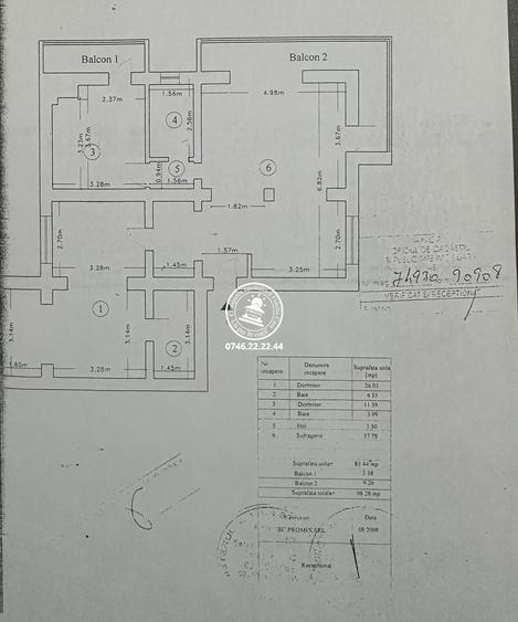 Apartament cu 4 camere, mobilat în Târgu Cucu