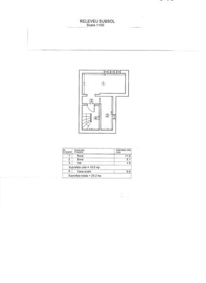 Casă cu 3 camere cu Teren 374 Mp în Băneasa