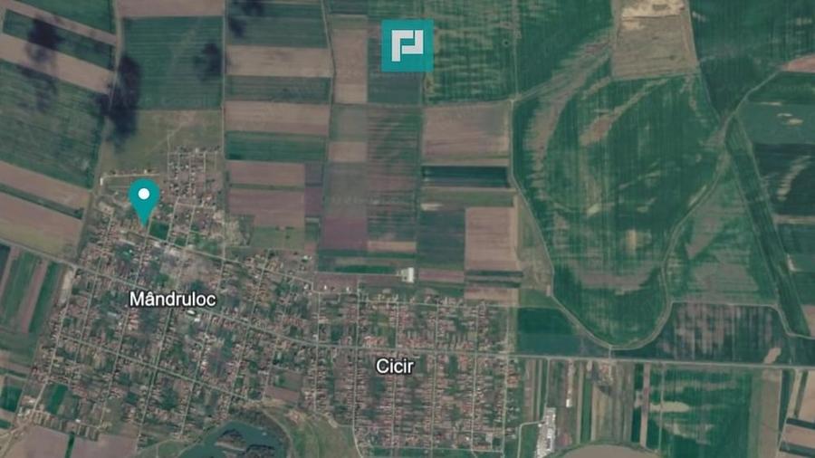 Teren de 777 mp, în Mândruloc