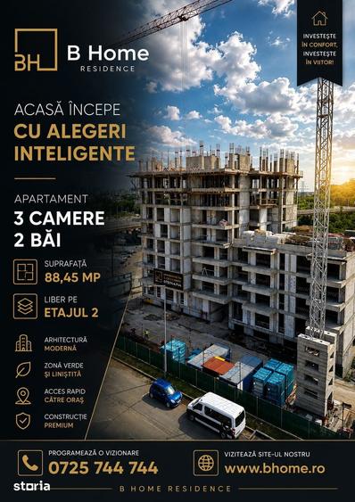 Apartament cu 3 camere în Cug
