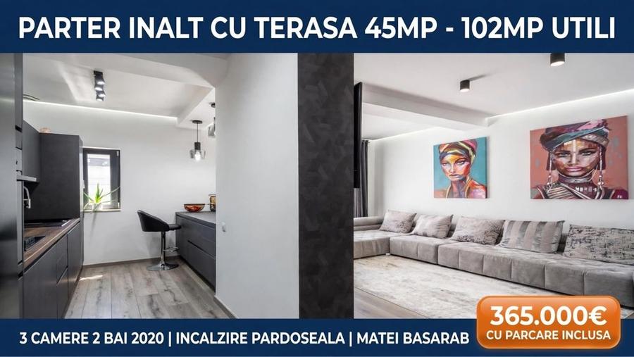 Apartament cu 3 camere în Central