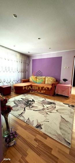 Apartament cu 3 camere semidecomandat în Central