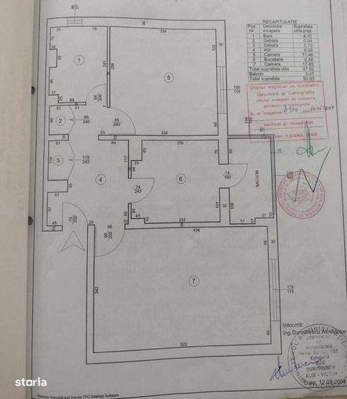 Apartament cu 2 camere decomandat în Rovine