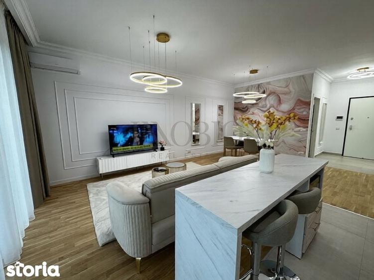 Apartament cu 2 camere, mobilat în Nord