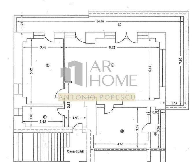 Apartament cu 3 camere decomandat, mobilat în Albert