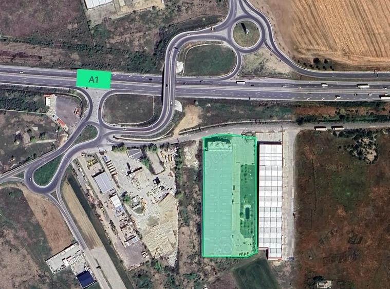 Spațiu comercial, de 6,500 mp, în Bolintin-Deal