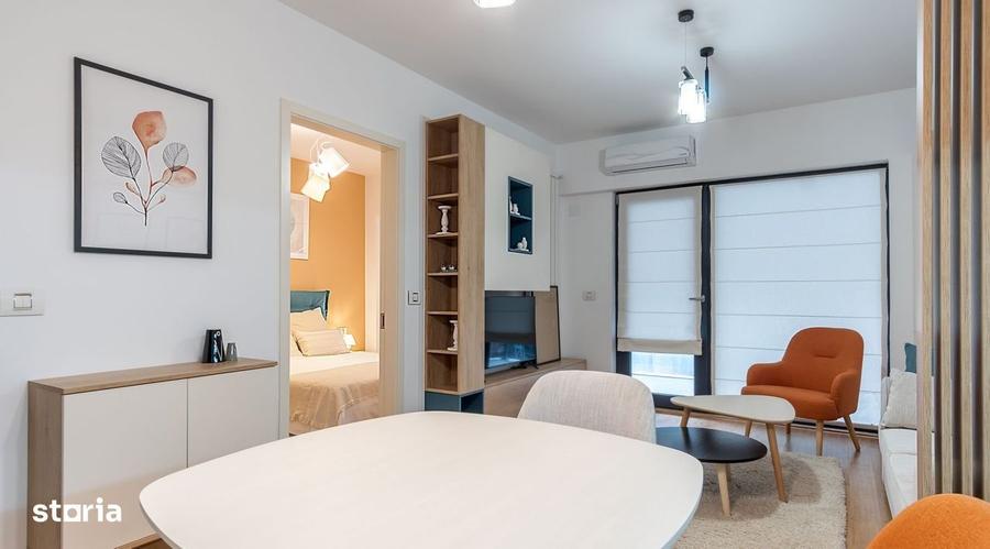 Studio semidecomandat, etaj 8, New Times Residence, parcare - 10