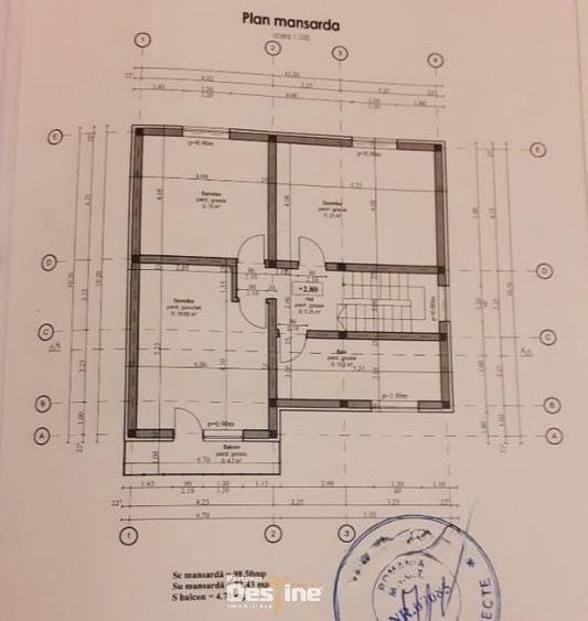 Casă individuală cu 4 camere cu Canalizare în Bârnova