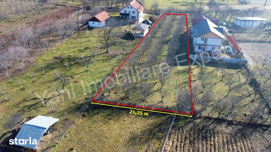 Teren de 1422 mp, în Corbeni