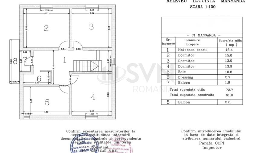 Casă individuală cu 4 camere cu Canalizare în Nord