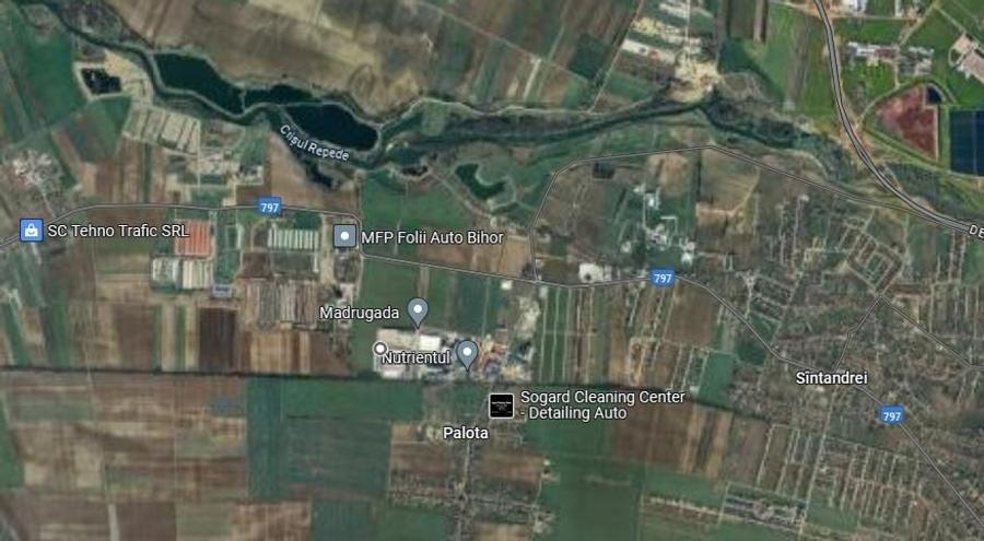 Teren Construcții intravilan de 11900 mp, în Palota