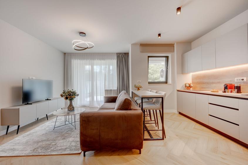 AFI Home North-3 camere cu gradina, mobilat&utilat, Promenada mall+1 loc parcare - 8