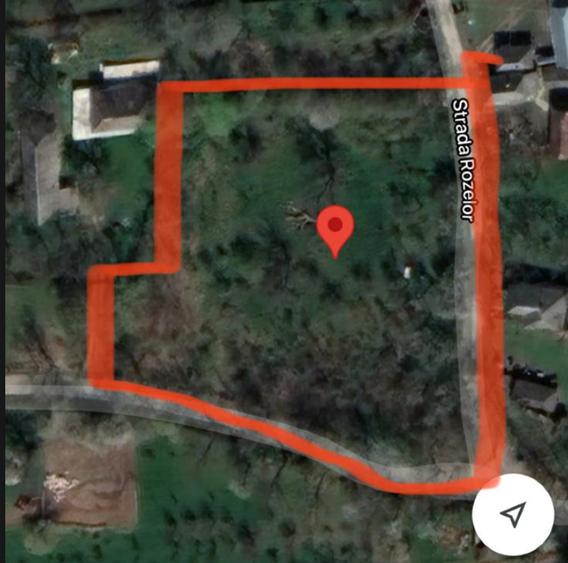 Teren Construcții intravilan de 4657 mp, în Coruia