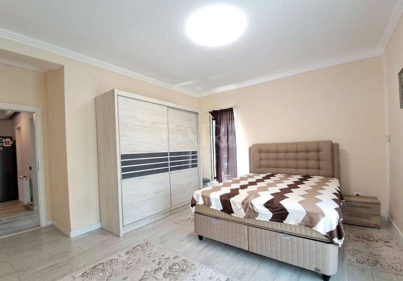 Apartament cu 2 camere semidecomandat, mobilat în Apahida