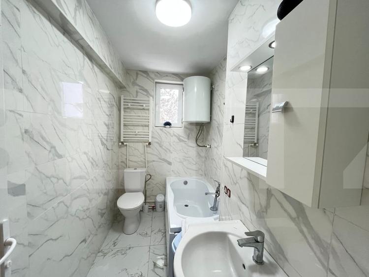 Apartament cu 2 camere semidecomandat, mobilat în Exterior Vest