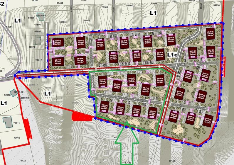 Teren Construcții intravilan de 10428 mp, în Central