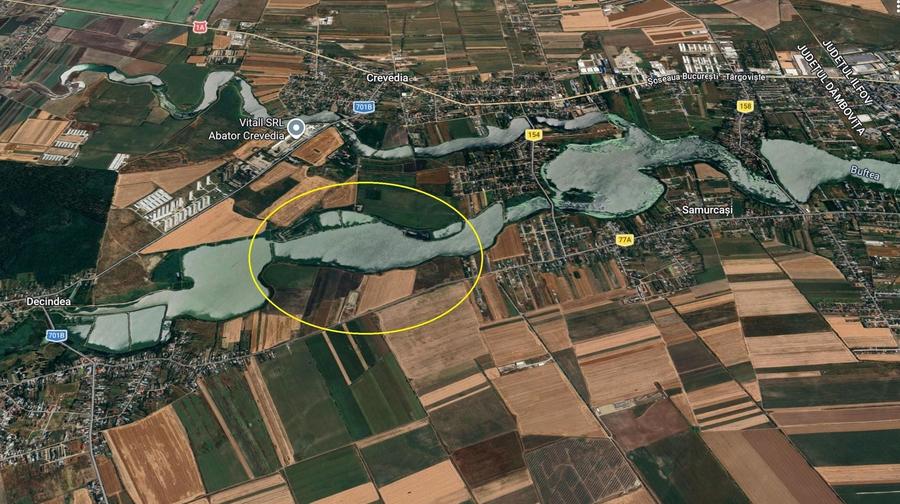 Teren agricol intravilan de 62000 mp, în Crevedia