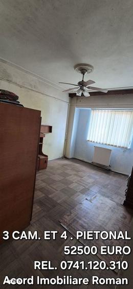 Apartament cu 3 camere decomandat în Central