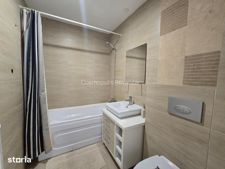 COSMOPOLIS - Apartament cu 2 camere tip studio, mobilat si utilat.
