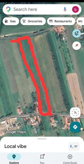 Teren de 5501 mp, în Vârciorog