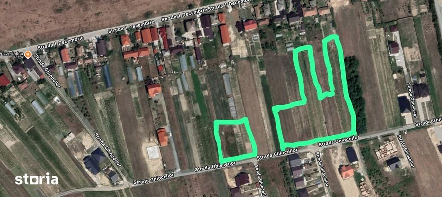 Teren de 1960 mp, în Recea
