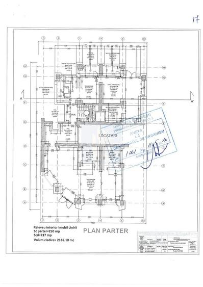 Spațiu comercial, de 737 mp, în P-ța Unirii